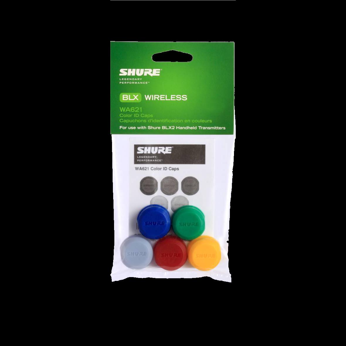 Shure WA621 Identification Cover for BLX Handheld Mic (5 Pieces)