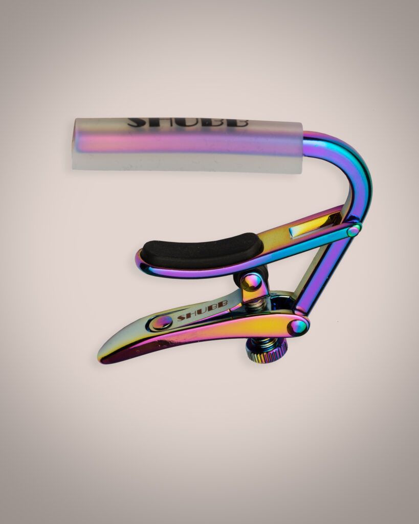 Shubb C1 Acoustic/Electric Guitar Capo - Paua Pearl Finish