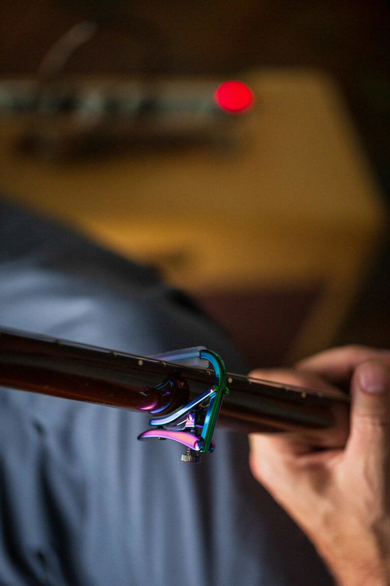 Shubb C1 Acoustic/Electric Guitar Capo - Paua Pearl Finish