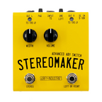 Surfy Industries StereoMaker Advanced ABY switch effects pedal with multiple input/output options and sturdy build.