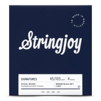 Stringjoy Light Gauge (45-105) 4 String Medium Scale Nickel Wound Bass Guitar Strings