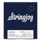 Stringjoy Medium Gauge (50-130) 5 String Extra Long Scale Nickel Wound Bass Guitar Strings