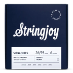 Stringjoy Signatures Bass VI Balanced Heavy Gauge 26-95 Nickel Wound Guitar Strings