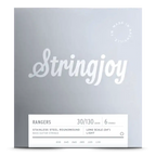 Stringjoy Rangers Light Gauge (30-130) 6 String Long Scale Stainless Steel Bass Guitar Strings