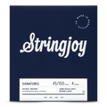 Stringjoy Super Light Gauge (45-100) 4 String Long Scale Nickel Wound Bass Guitar Strings