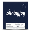 Stringjoy Medium Gauge (50-105) 4 String Long Scale Nickel Wound Bass Guitar Strings