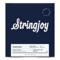 Stringjoy Medium Gauge (50-105) 4 String Short Scale Nickel Wound Bass Guitar Strings