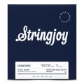 Stringjoy Medium Gauge (50-130) 5 String Extra Long Scale Nickel Wound Bass Guitar Strings