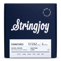 Stringjoy Signatures Baritone Balanced Light Gauge 13.5-62 Nickel Wound Electric Guitar Strings