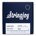 Stringjoy Signatures Bass VI Balanced Heavy Gauge 26-95 Nickel Wound Guitar Strings