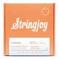 Stringjoy Foxwoods Extra Light Gauge (10-50) Coated Phosphor Bronze Acoustic Guitar Strings