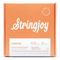 Stringjoy Foxwoods 12 String Super Light Gauge (11-52) Coated Phosphor Bronze Acoustic Guitar Strings
