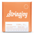 Stringjoy Foxwoods Medium / Heavy Gauge (11.5-41) Coated Phosphor Bronze Mandolin Strings