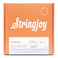 Stringjoy Foxwoods Medium Gauge (13-56) Coated Phosphor Bronze Acoustic Guitar Strings