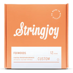 Stringjoy Foxwoods Custom 12 String Coated Phosphor Bronze Acoustic Guitar Strings