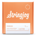 Stringjoy Foxwoods Custom 6 String Coated Phosphor Bronze Acoustic Guitar Strings