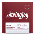 Stringjoy Naturals Light Gauge (10-38) Phosphor Bronze Mandolin Strings