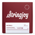 Stringjoy Naturals Custom 12 String Phosphor Bronze Acoustic Guitar Strings
