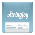 Stringjoy Orbiters Balanced Super Light Gauge 9-42 Coated Nickel Wound Electric Guitar Strings