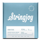 Stringjoy Orbiters Husky Super Light Gauge 9-46 Coated Nickel Wound Electric Guitar Strings