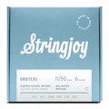 Stringjoy Orbiters Bal Medium 11-50 Coated NW Elec Gtr Strings