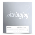 Stringjoy Rangers Light Gauge (45-130) 5 String Long Scale Stainless Steel Bass Guitar Strings