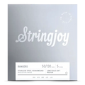 Stringjoy Rangers Medium Gauge (50-130) 5 String Long Scale Stainless Steel Bass Guitar Strings