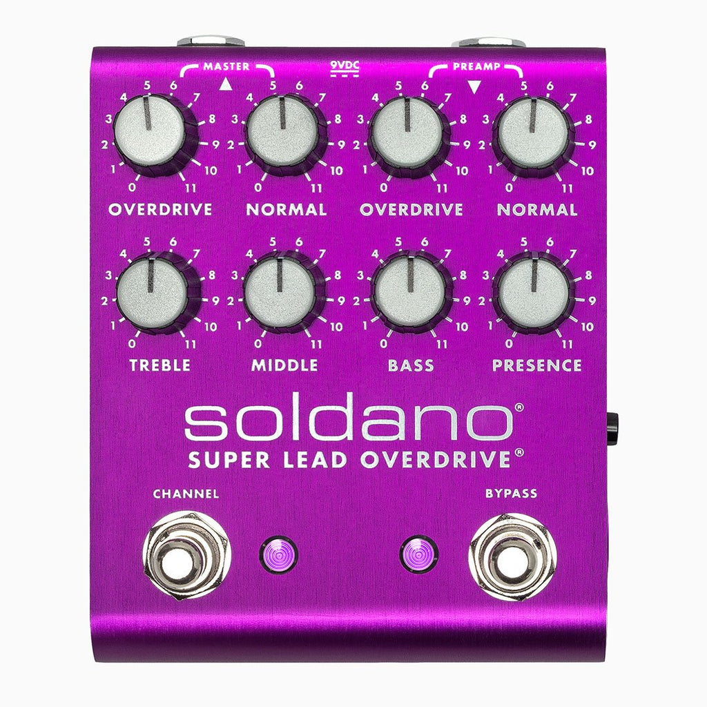 Soldano SLO Plus 2-Channel Overdrive Pedal Purple