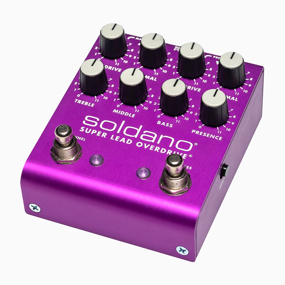 Soldano SLO Plus 2-Channel Overdrive Pedal Purple