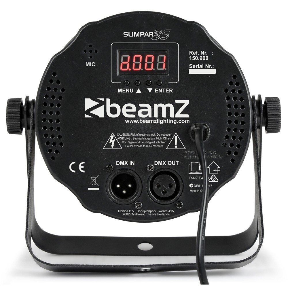 Beamz Slimpar35 12x3W LED Parcan