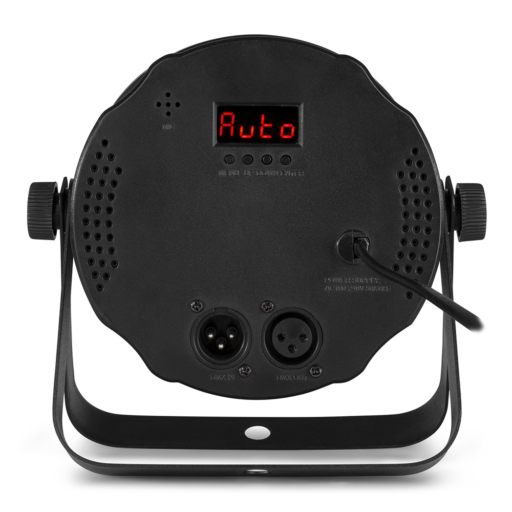 Beamz SlimPAR45 18x 3W 3-in-1 RGB LEDs DMX