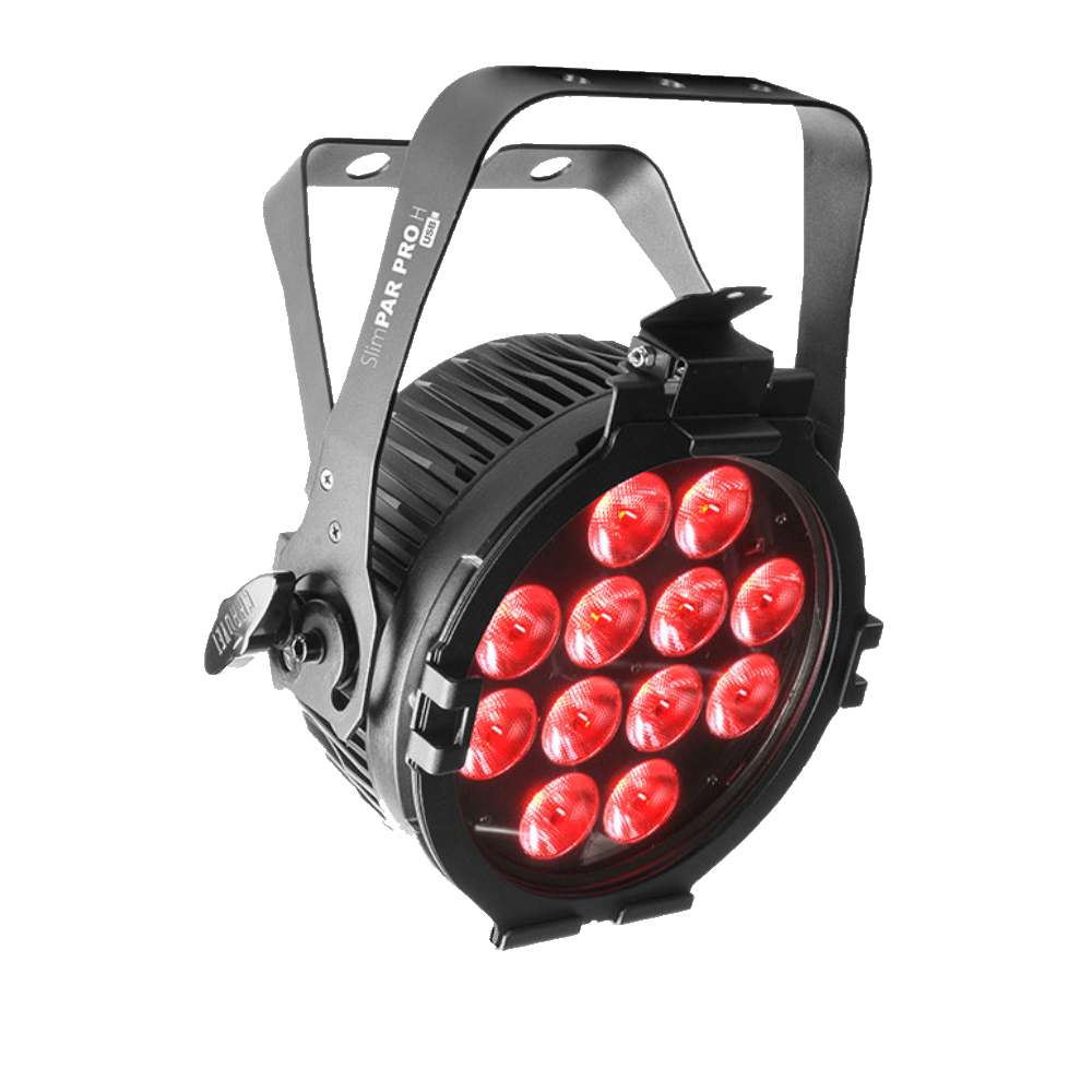 Chauvet SlimPAR Pro H USB Powercon 12 x 10 Watt HEX RGBAW + UV LEDs USB