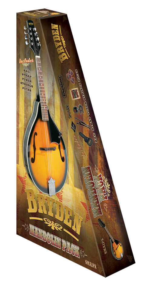 Bryden SMA1PK Mandolin Ultimate Beginners Kit