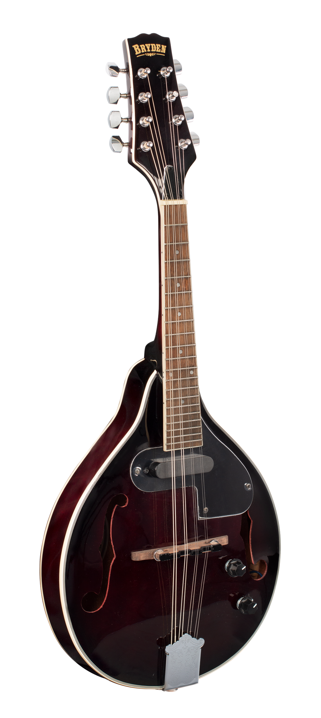 Bryden SMA50E Archtop Mandolin with Pickup in Red Sunburst