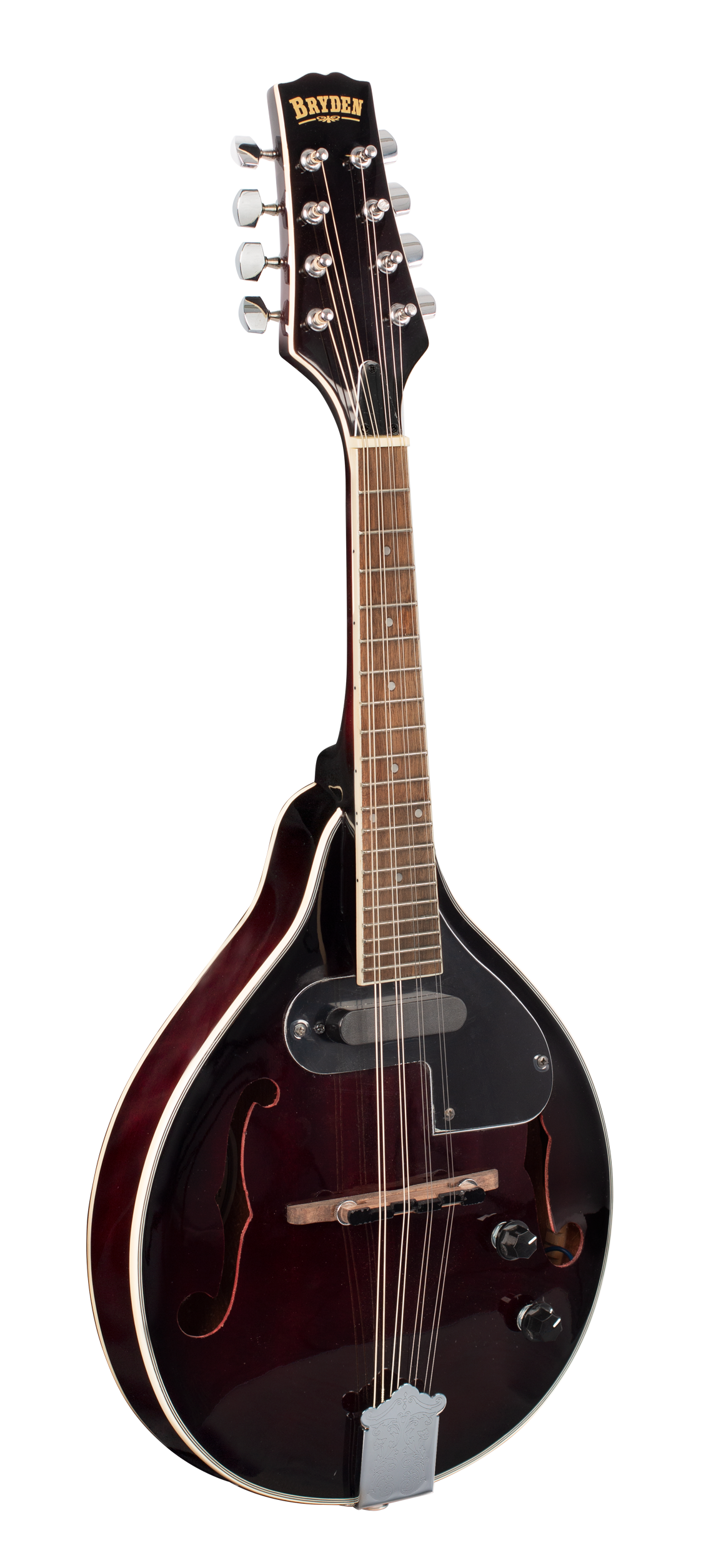 Bryden SMA50E Archtop Mandolin with Pickup in Red Sunburst