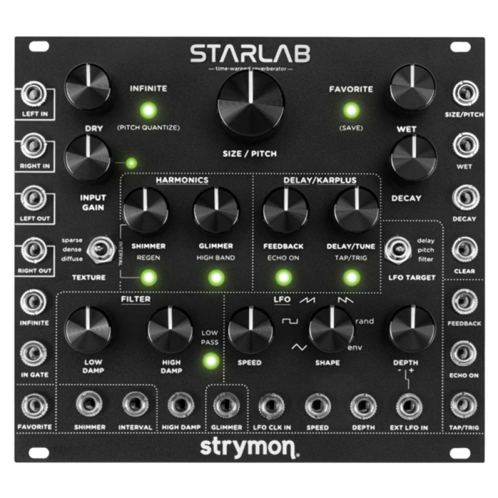 Strymon StarLab Eurorack Modular Time-Warped Reverberator