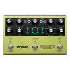 Strymon Volante Magnetic Echo Machine guitar effects pedal with vintage-style controls and sleek black finish.