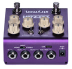 Strymon Zelzah Multidimension Phaser effects pedal with control knobs and input/output jacks on a white background