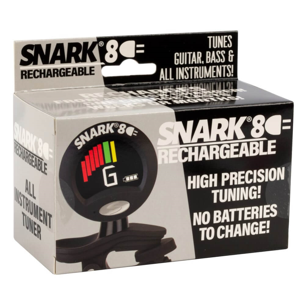 SNARK 8 Rechargeable Clip-On All-Instrument Chromatic Tuner