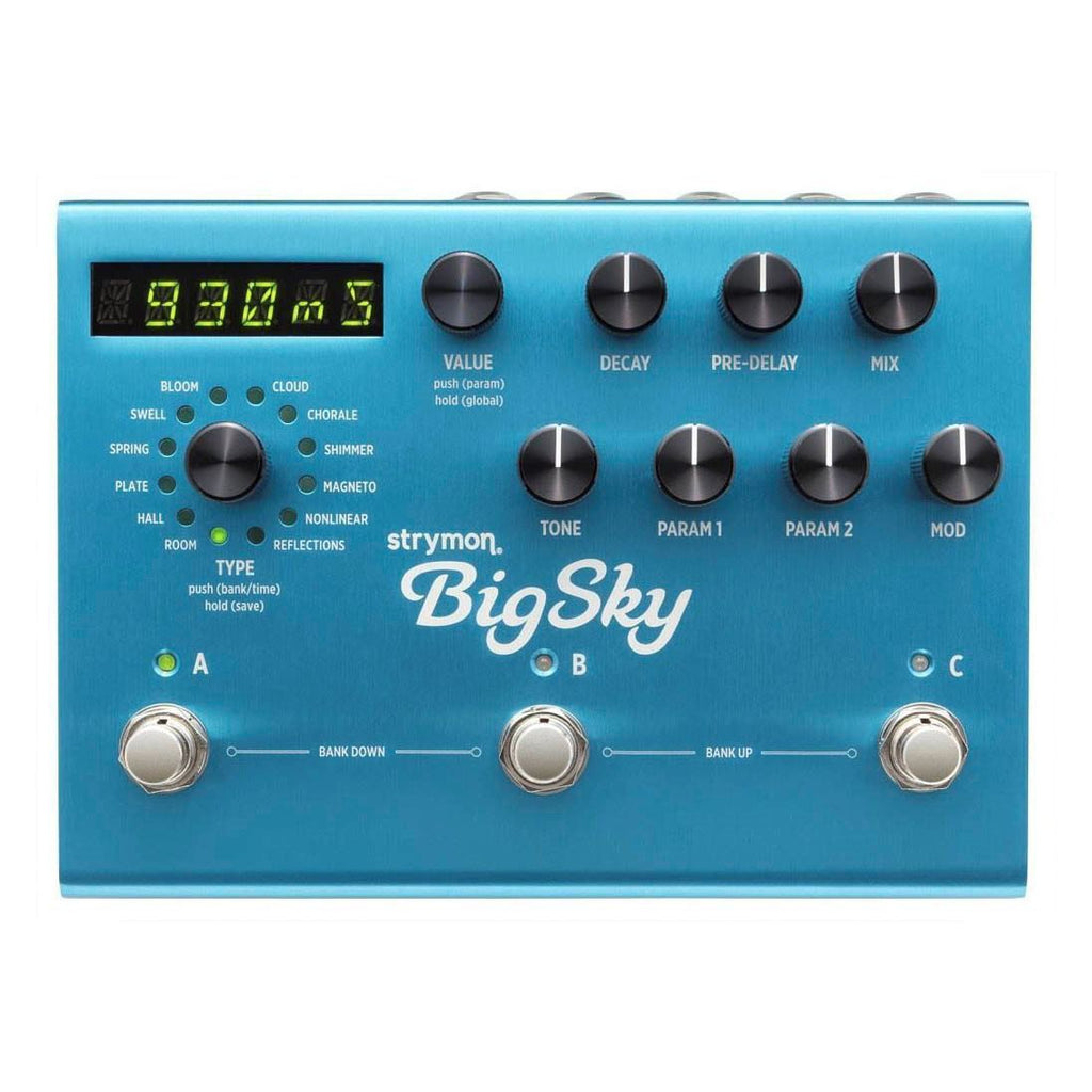 Strymon BigSky Reverb Effects Pedal