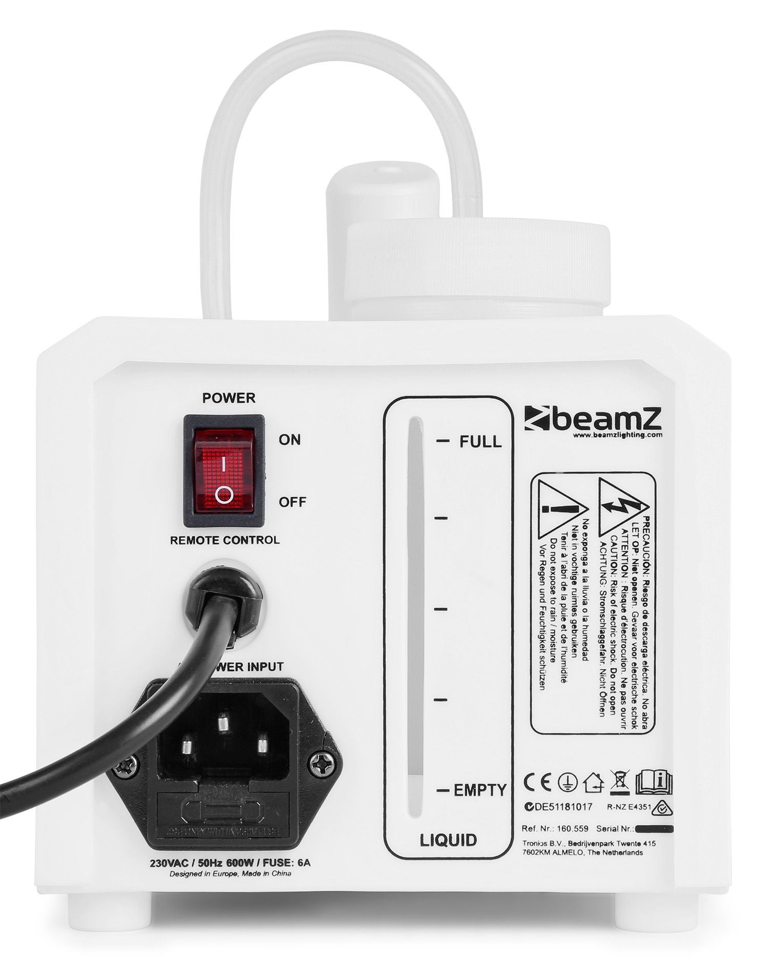 Beamz Snow 600 Snow Machine - 600w