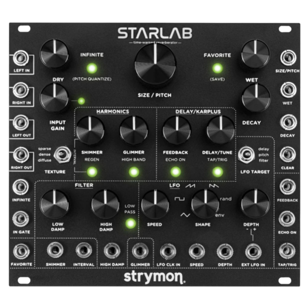 Strymon StarLab Eurorack Modular Time-Warped Reverberator