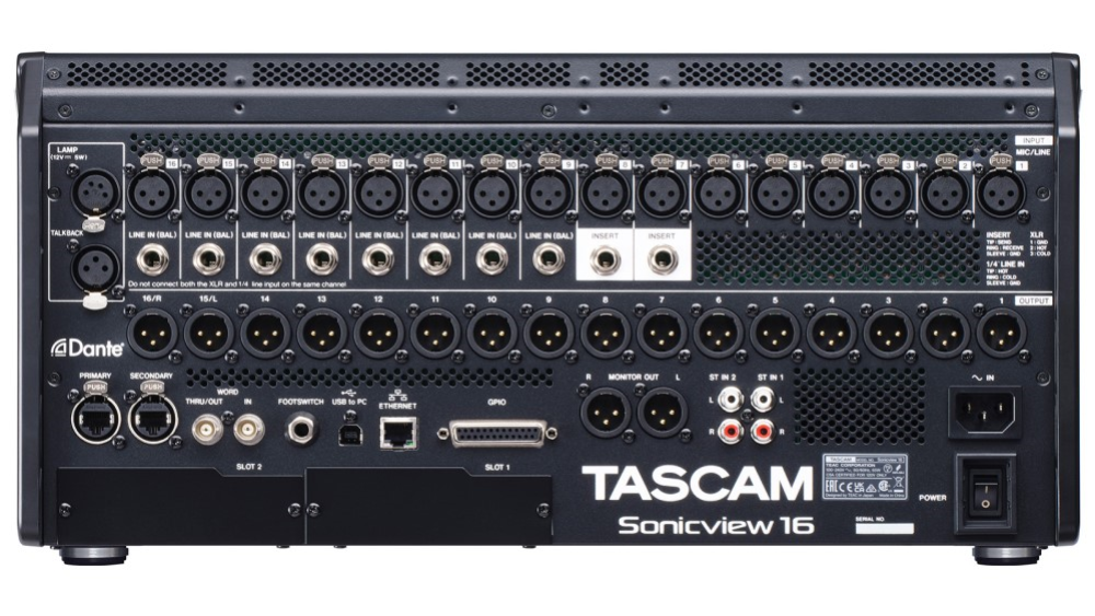 TASCAM Sonicview 16 Digital Mixing Console