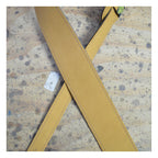 Colonial Leather 2.5 inch Sueded Soft Leather Guitar Strap - Tan