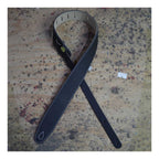 Colonial Leather 2.5 Upholstered Backed Relic Dark Brown Strap