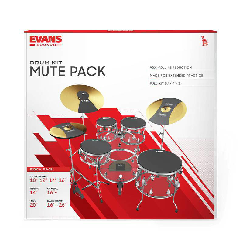 Evans SoundOff  Rock Drum Mute Pack