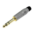 Amphenol ACPS-GN-AU 6.35mm 3 Pole Jack Connector