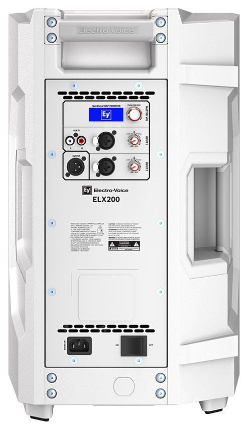 Electro-Voice ELX200-10P 10in Powered PA Speaker in White