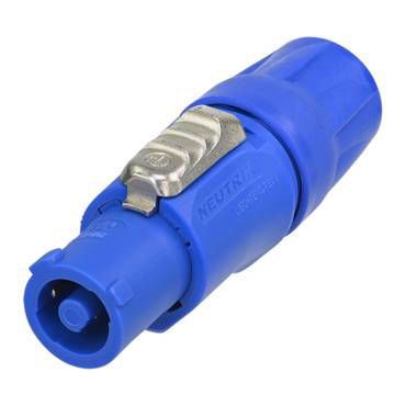 Neutrik NAC3FCA Powercon Line Connector - Mains In - In Blue
