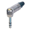 Neutrik NP3RX 6.35 mm 3-pole Jack Connector Right Angle